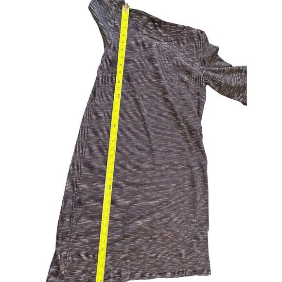 Talbots Petite Womens Striped Dress  Size MP Medium Petite - Picture 6 of 10